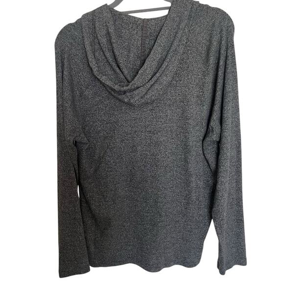 Calvin Klein Men's Hooded Pullover Sweater Size Large Gray Knit Slim Fit - Picture 2 of 9